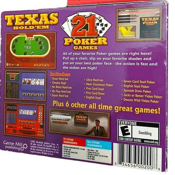 Lot of 5 PC Games TV Tycoon, Poker, Slots, Golf, Pinball, Card & Board eGames - Picture 4 of 4